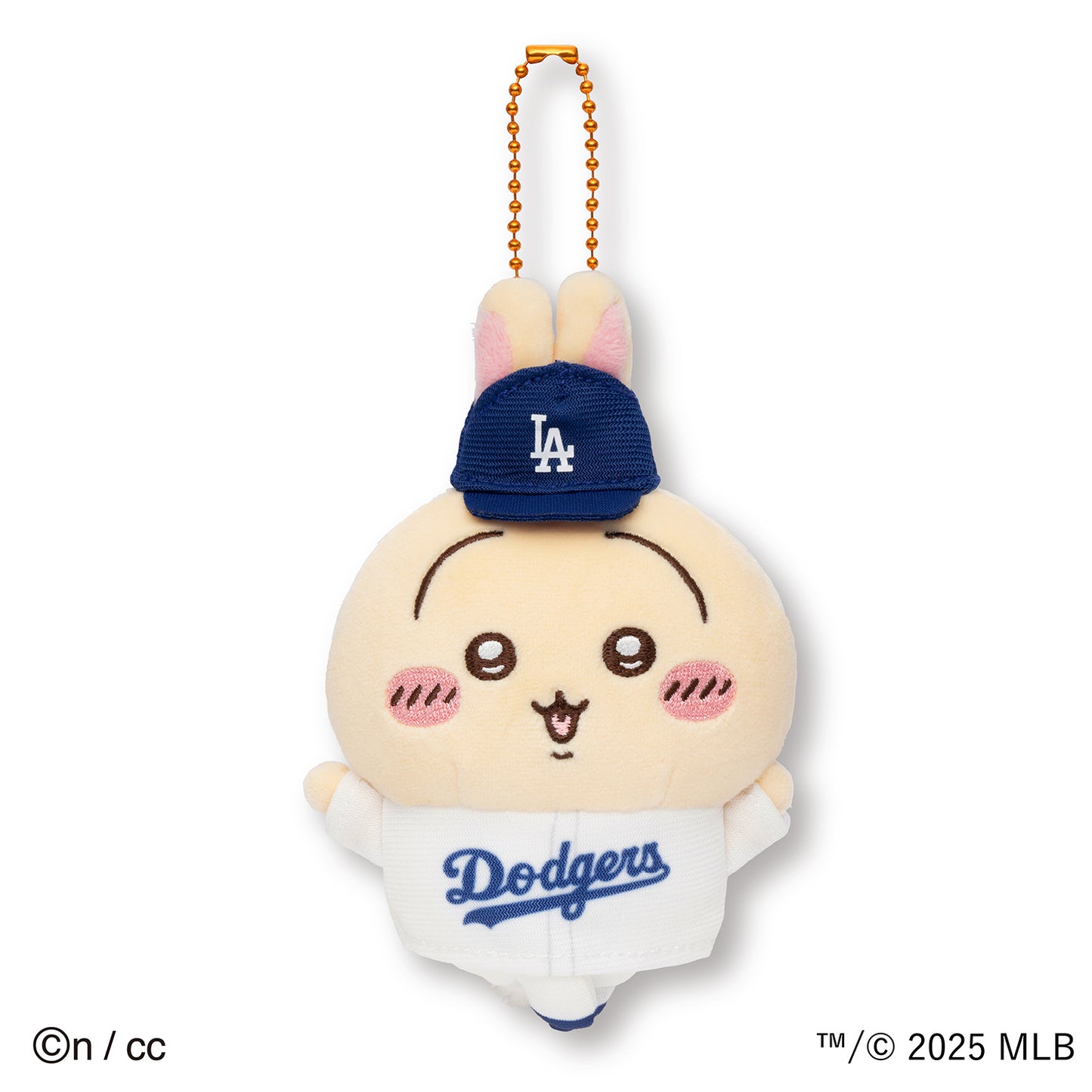 【予約】ちいかわ×MLB TOKYO SERIES マスコット うさぎ(ドジャース)【2025年6月下旬より順次発送予定(発送延期の場合もキャンセル不可)】【通常商品と同時購入・配送希望日指定不可】【キャンペーン対象外】