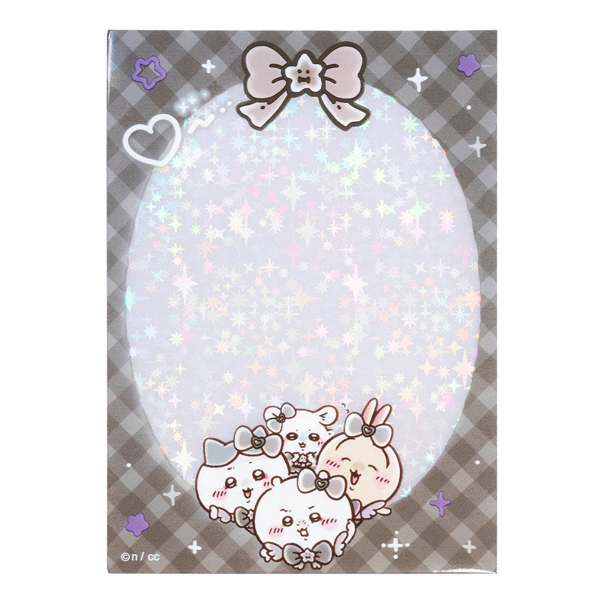 ちいかわ まじかるちいかわ ミニフォトが入るサイズのきらきらクリアスリーブ(悪いバージョン)