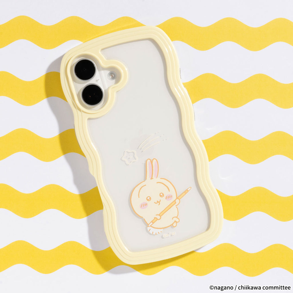 ちいかわ iPhone対応 うねうねケース(うさぎ)