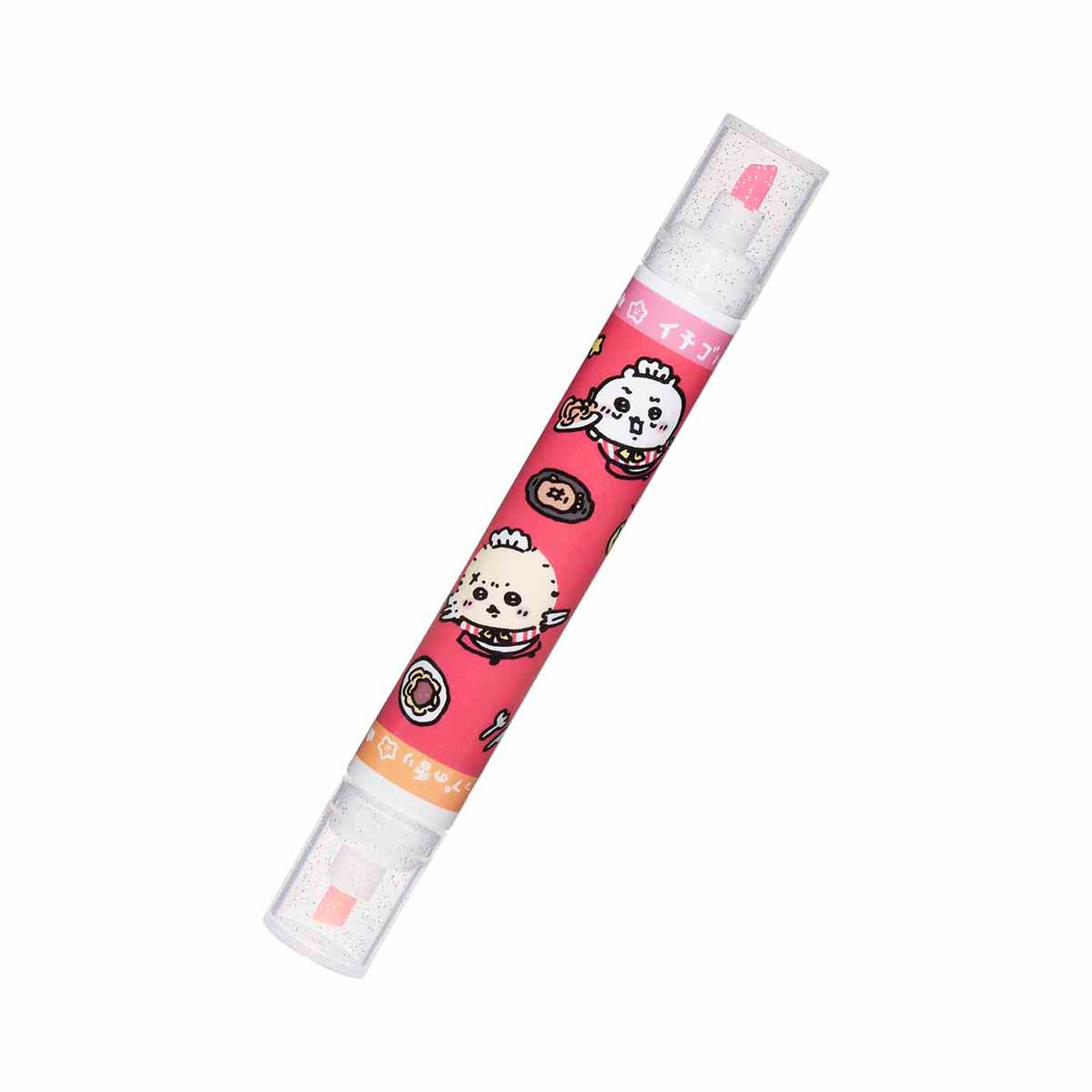 Chiikawa Chiikawa Restaurant Scented 2-Color Markers (Pink/Orange)