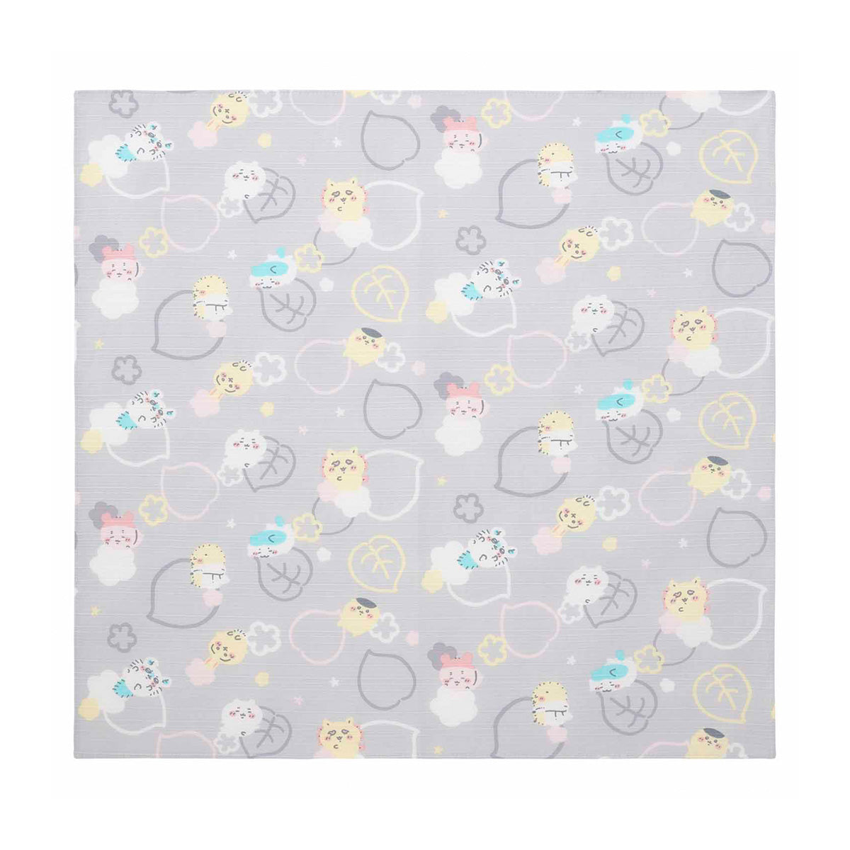 Chiikawa Tokyo Souvenir Small Furoshiki (Gray)