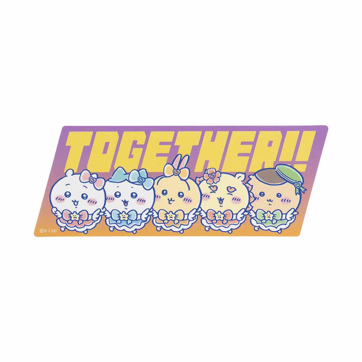 치이카와 매지컬 치이카와 대형 스티커 (TOGETHER!!)