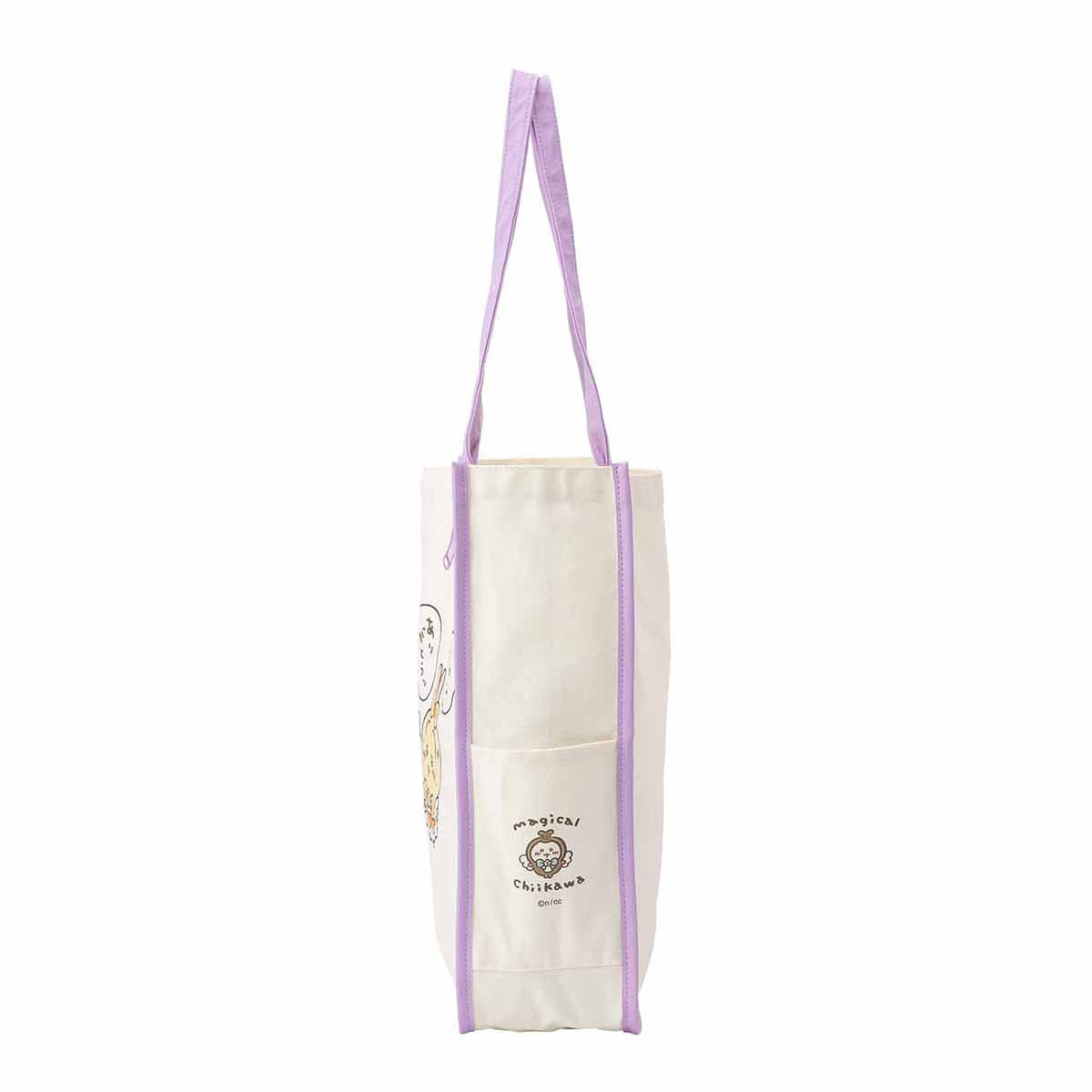 Chiikawa Super Magical Chiikawa "Caught!" Embroidered Tote Bag