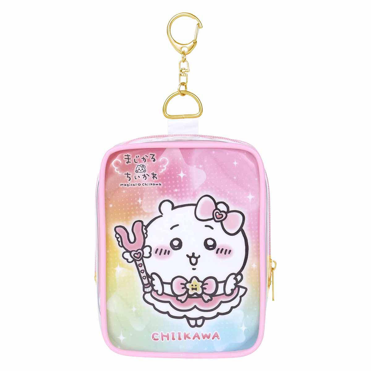 Chiikawa Super Magical Chiikawa Mascot-Friendly Clear Pouch (Chiikawa)