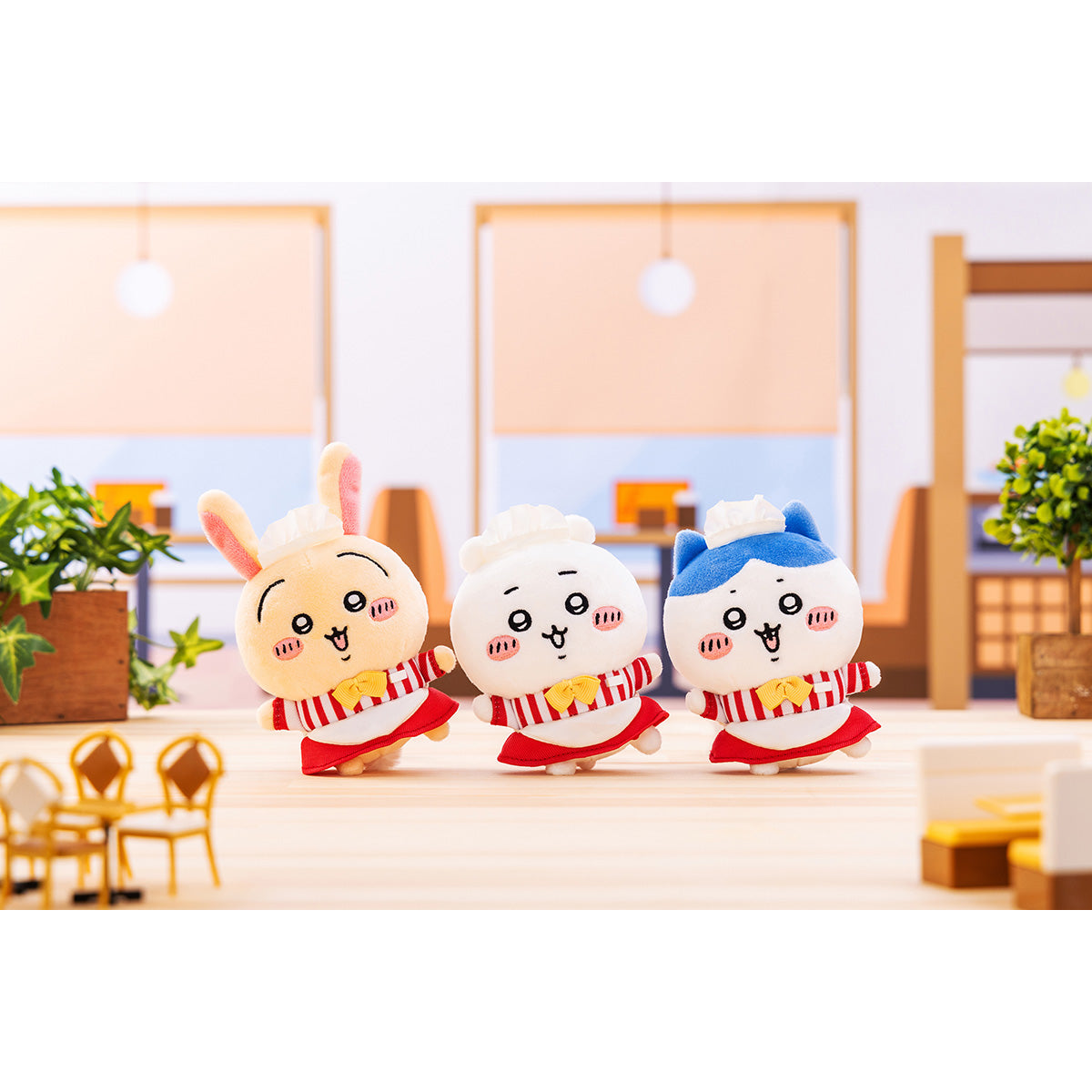 吉伊卡哇 吉伊卡哇餐廳 服務生角色吊飾(兔子)