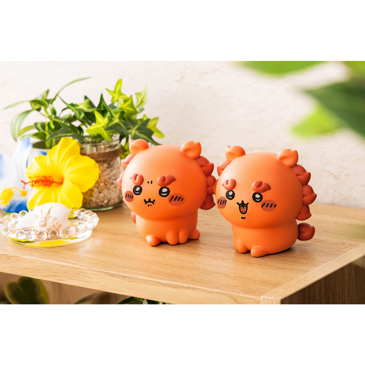ちいかわ あうんシーサー ソフビなおきもの(2個セット)