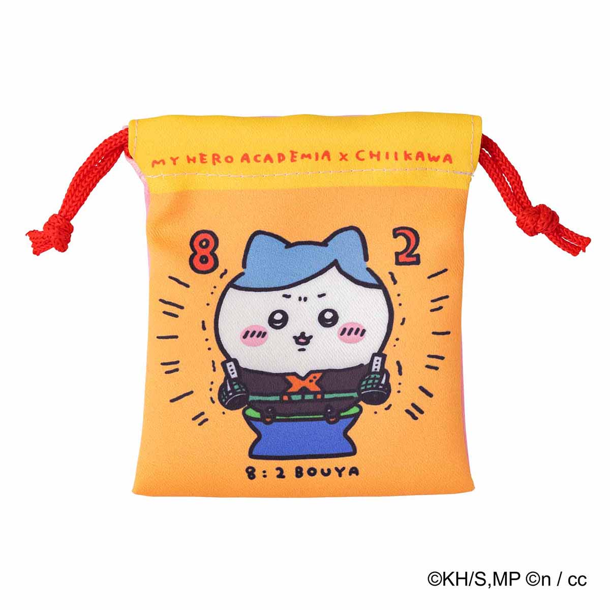 My Hero Academia × Chiikawa Mini Drawstring Pouch Set (8:2 Boy / Mirko × Usagi)