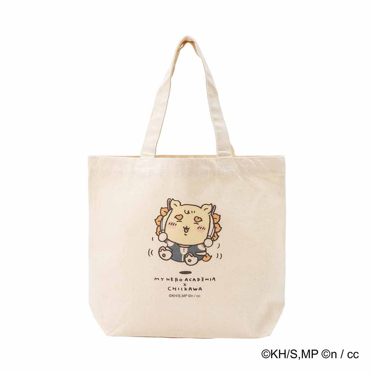 My Hero Academia × Chiikawa Lunch Size Tote Bag (Ochako Uraraka × Shisa)