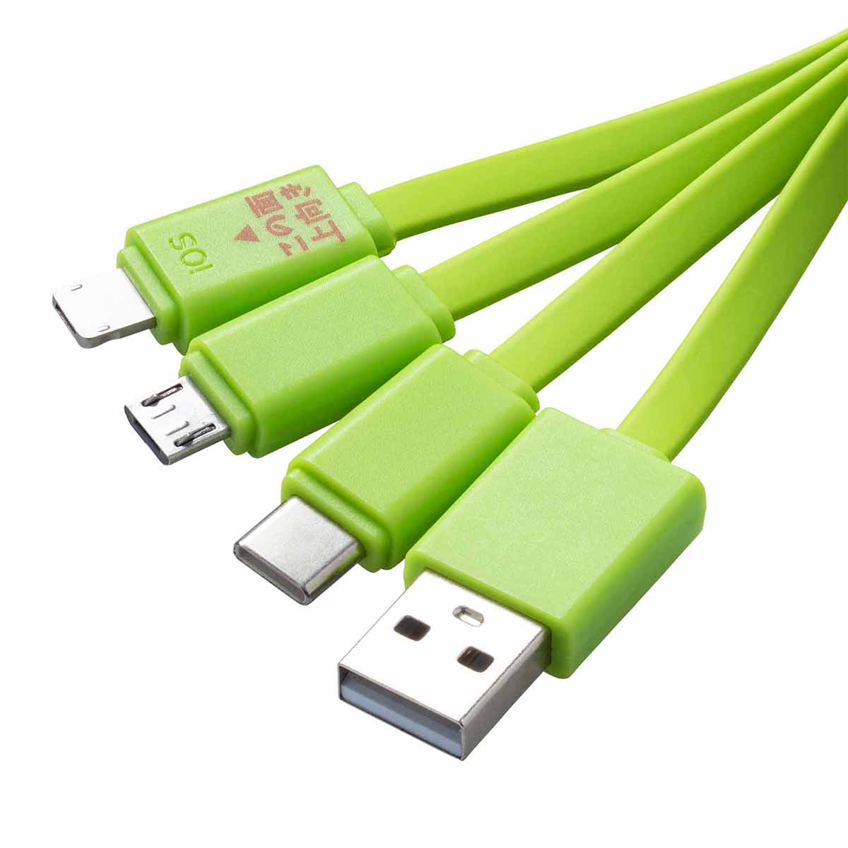 吉伊卡哇 臉部多功能充電線(栗子饅頭)