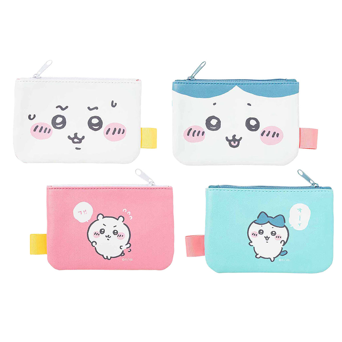 ちいかわ 2個セットポーチ(ちいかわとハチワレ)