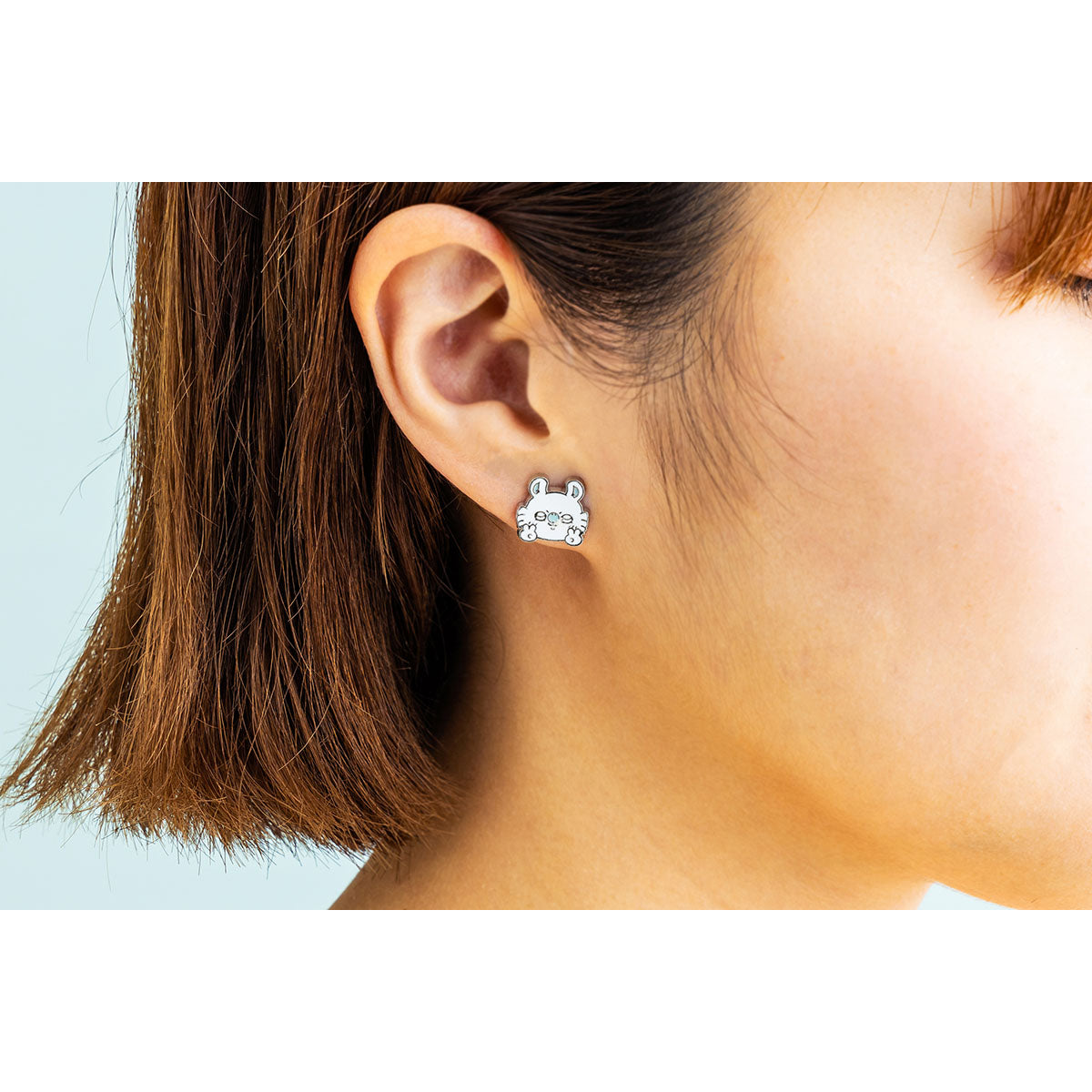 Chiikawa Magnetic Earrings 3-Piece Set (Momonga, Shisa, Kurimanju)