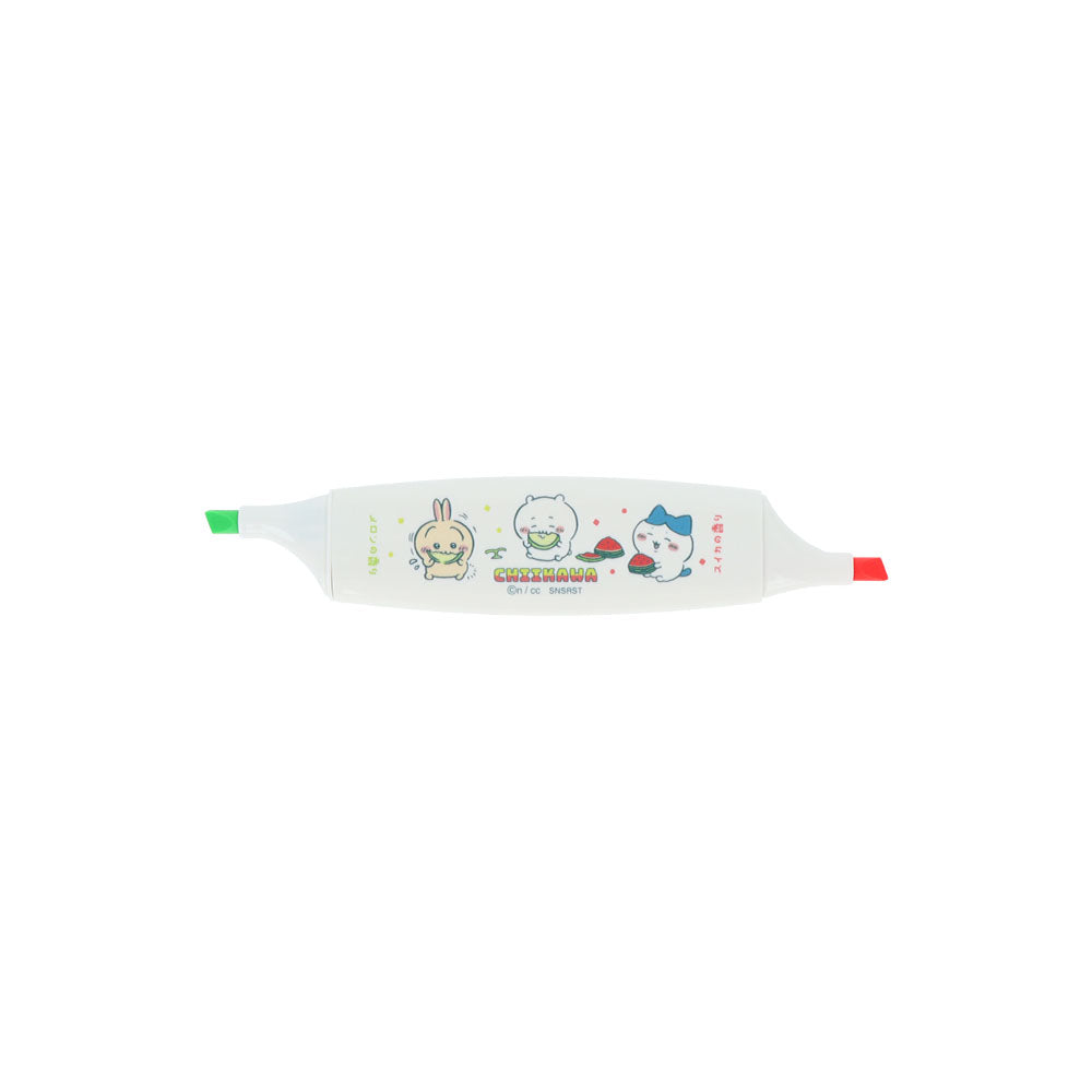Chiikawa Scented Twin Marker (Melon & Watermelon)