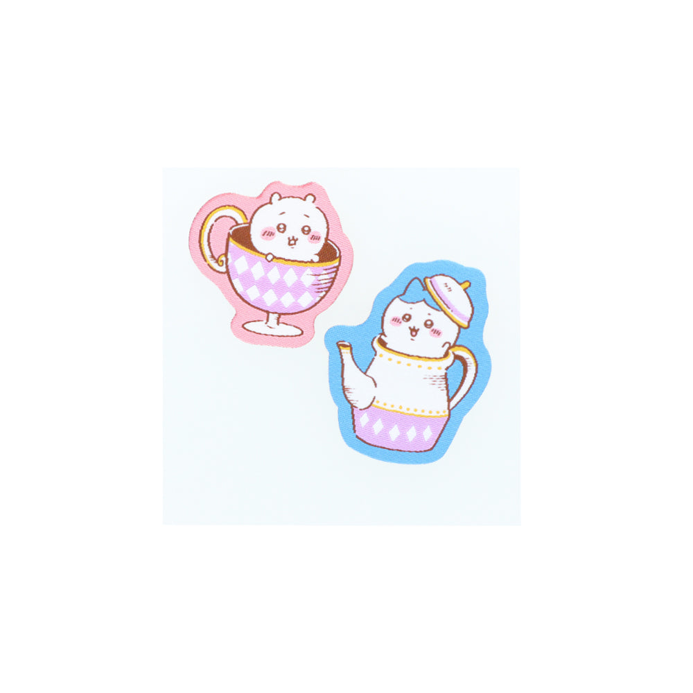 ちいかわ 織ネームシール(ワンダーランド ちいかわ&ハチワレ)