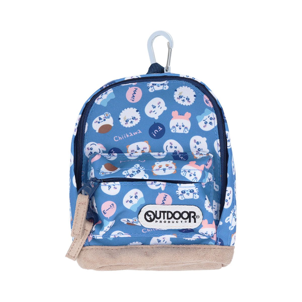 吉伊卡哇 笔袋 BACKPACK 底部绒面 OD28(蓝色)