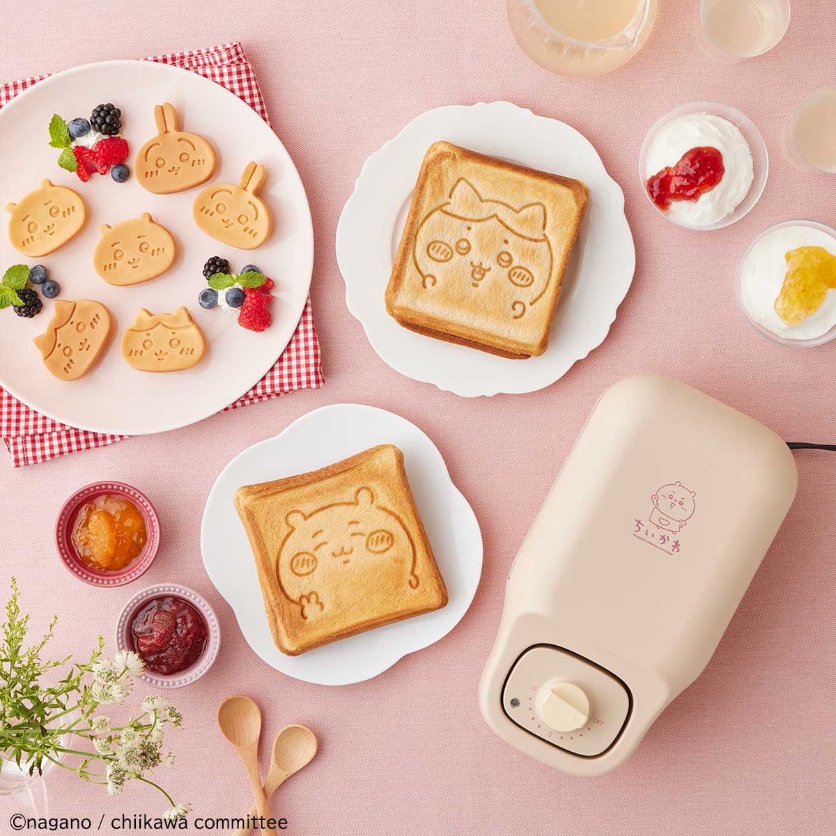 Chiikawa Crispy Character Multi Sandwich Maker