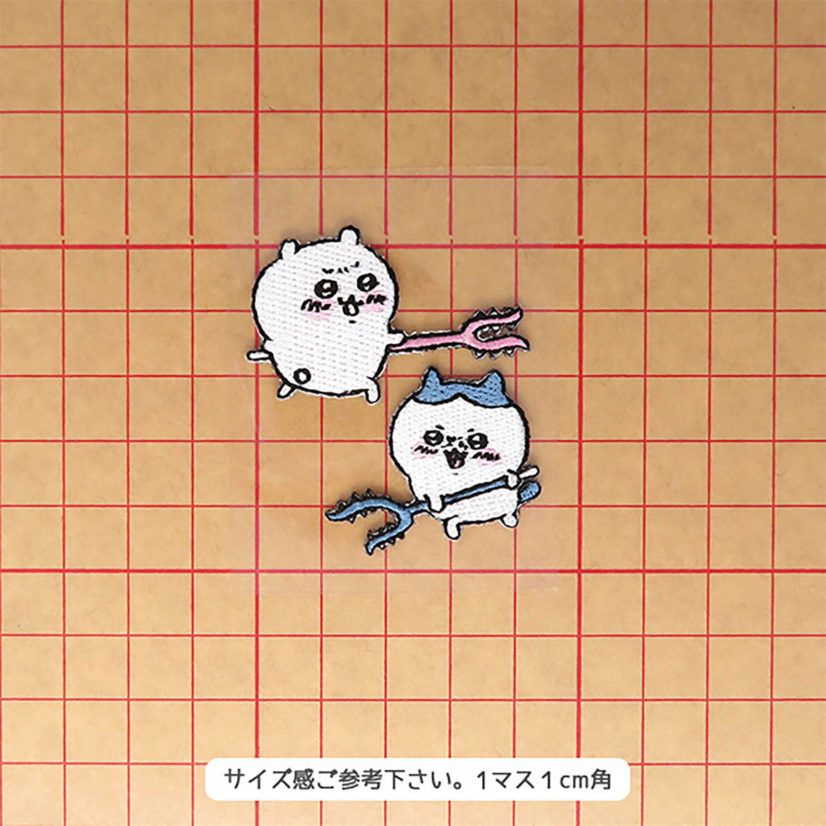 吉伊卡哇 刺繡布貼(呀!!!)