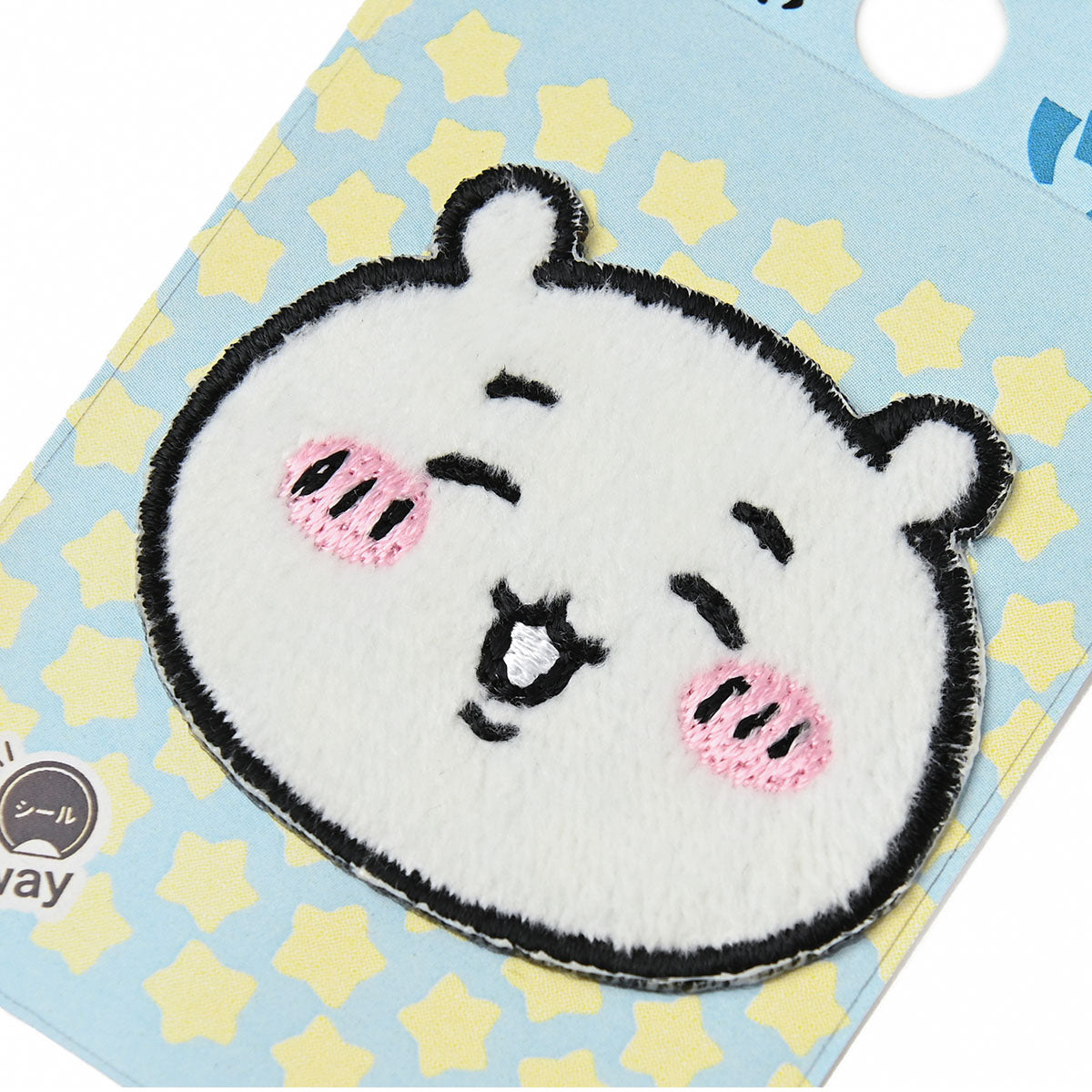 Chiikawa Embroidered Boa Patch (Chiikawa Face)