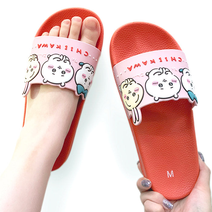 Chiikawa Shower Sandals (Red)