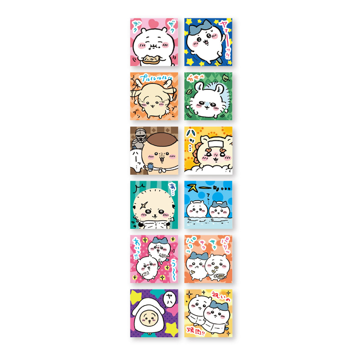 吉伊卡哇 盒子&贴纸(全12种)1BOX 24包入