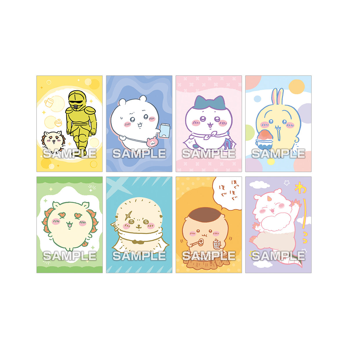 Chiikawa Bromide Gum (36 types total) 1 Box, 20 Packs