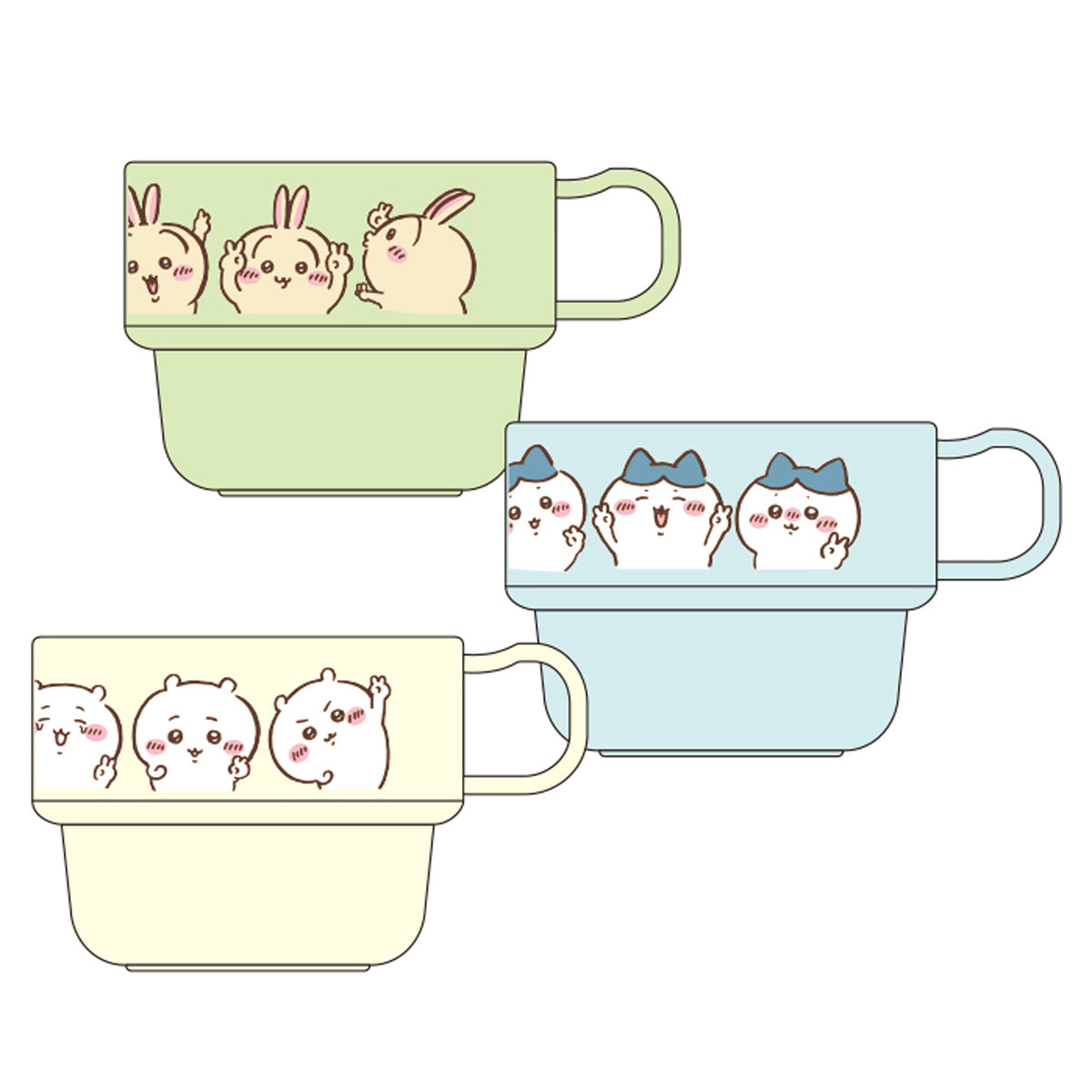 ちいかわ コップ3個セット(ピース)