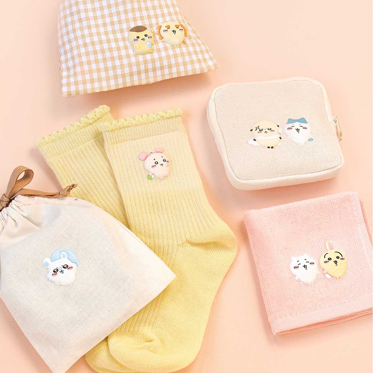 Chiikawa Puffy Applique (Furuhonya & Momonga)