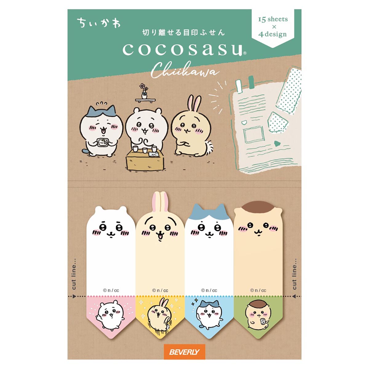 吉伊卡哇 cocosasu便签(面部)