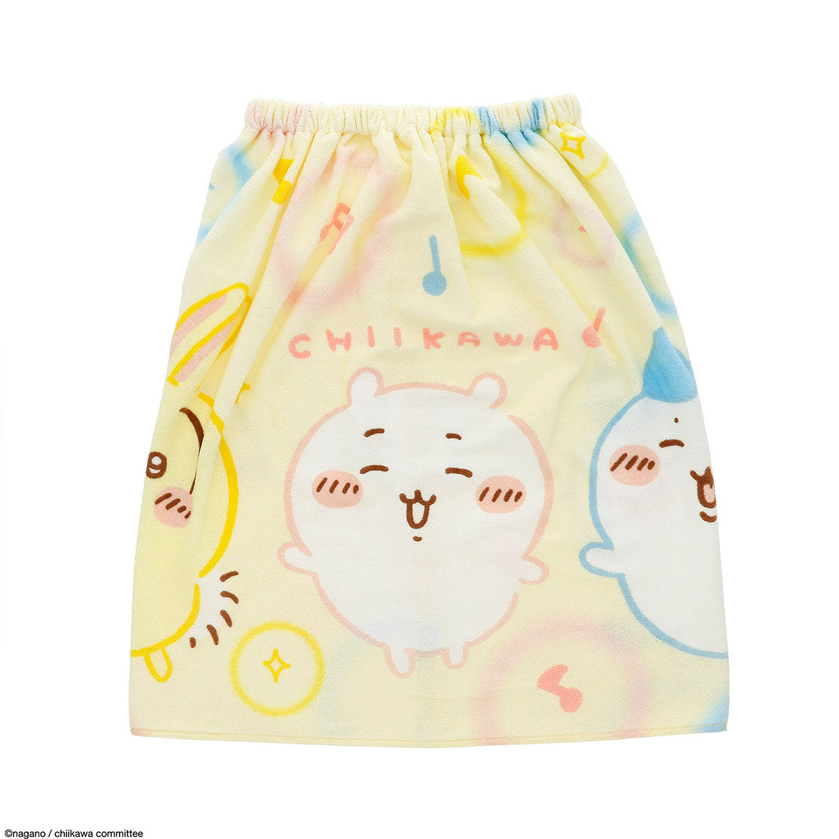 Chiikawa 60-Length Wrap Towel (Let's Dance, Chiikawa)