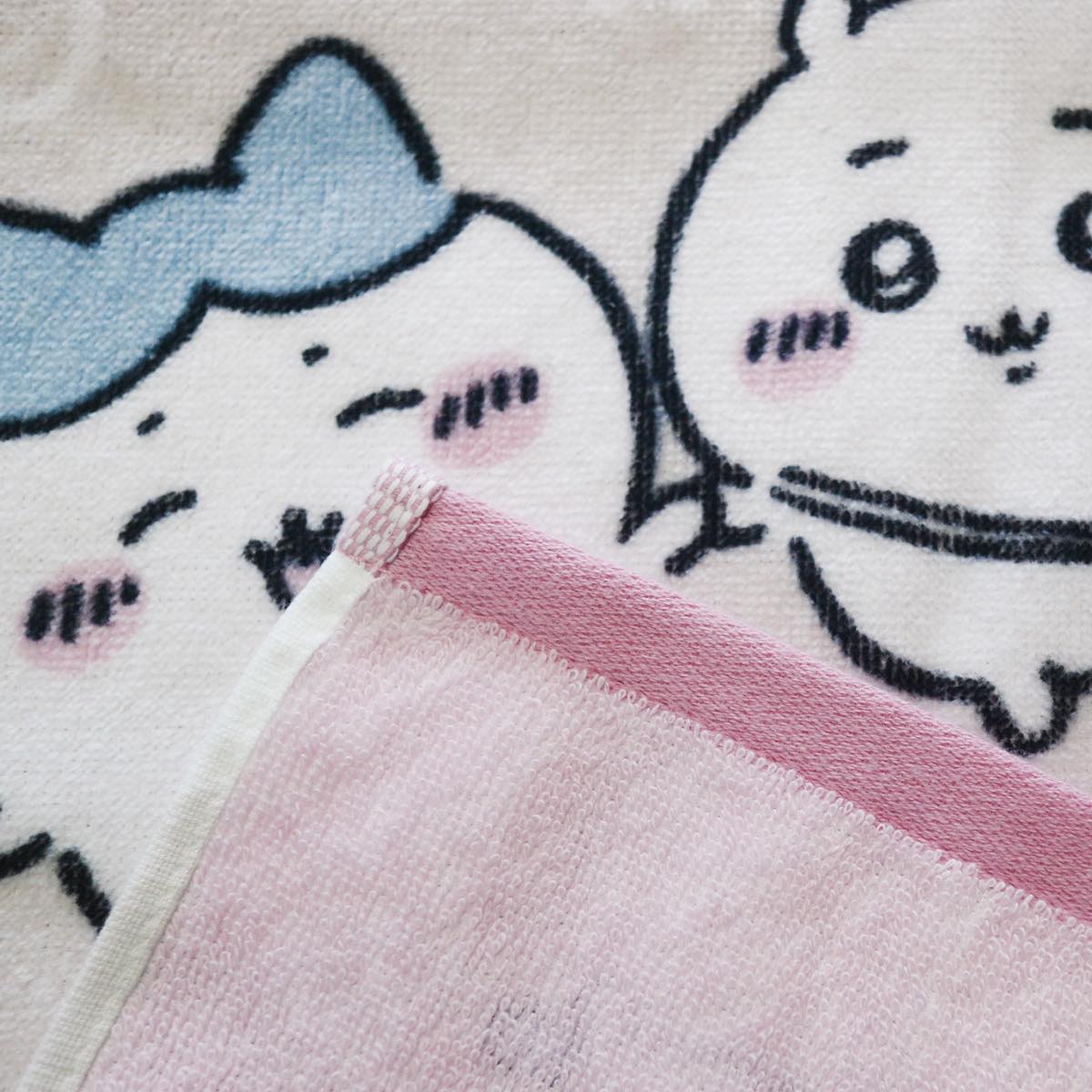 ちいかわ フェイスタオル(なかよくいっしょ)