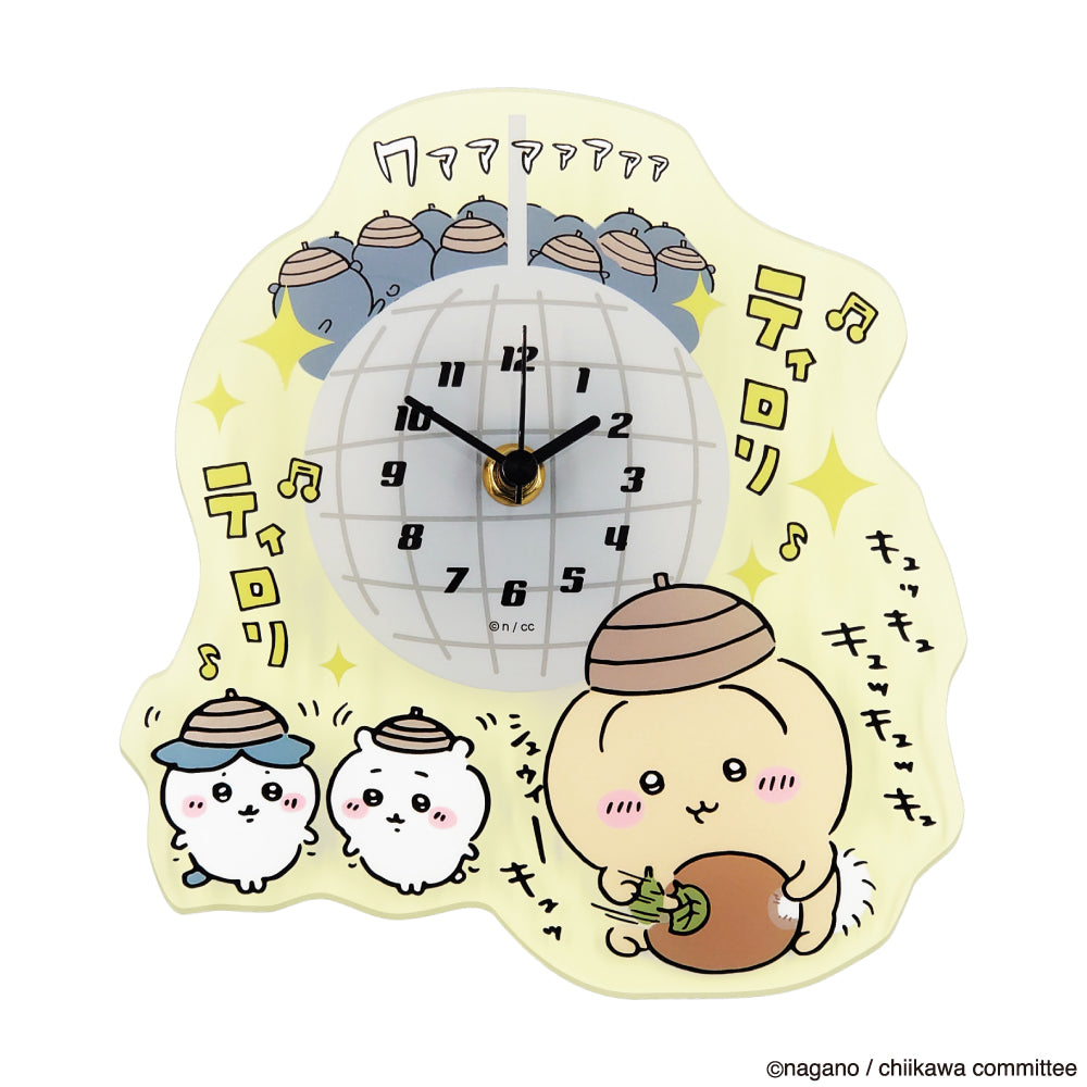 ちいかわ アクリル時計(あったんだ・・・こういう世界・・・)