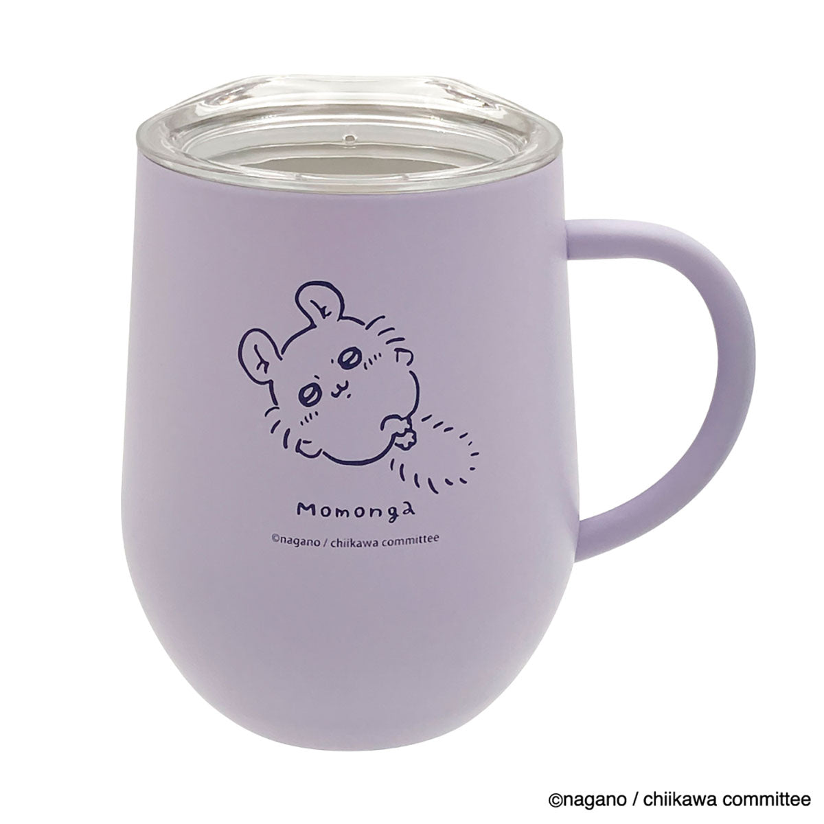 吉伊卡哇 帶蓋不銹鋼杯(翻滾 莫莫加)