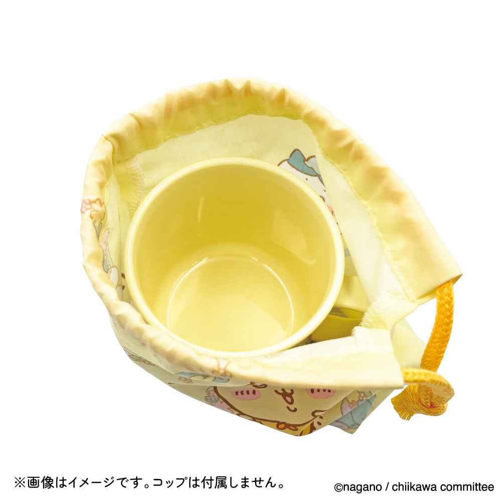 ちいかわ コップ巾着(フェアリーフラワー)