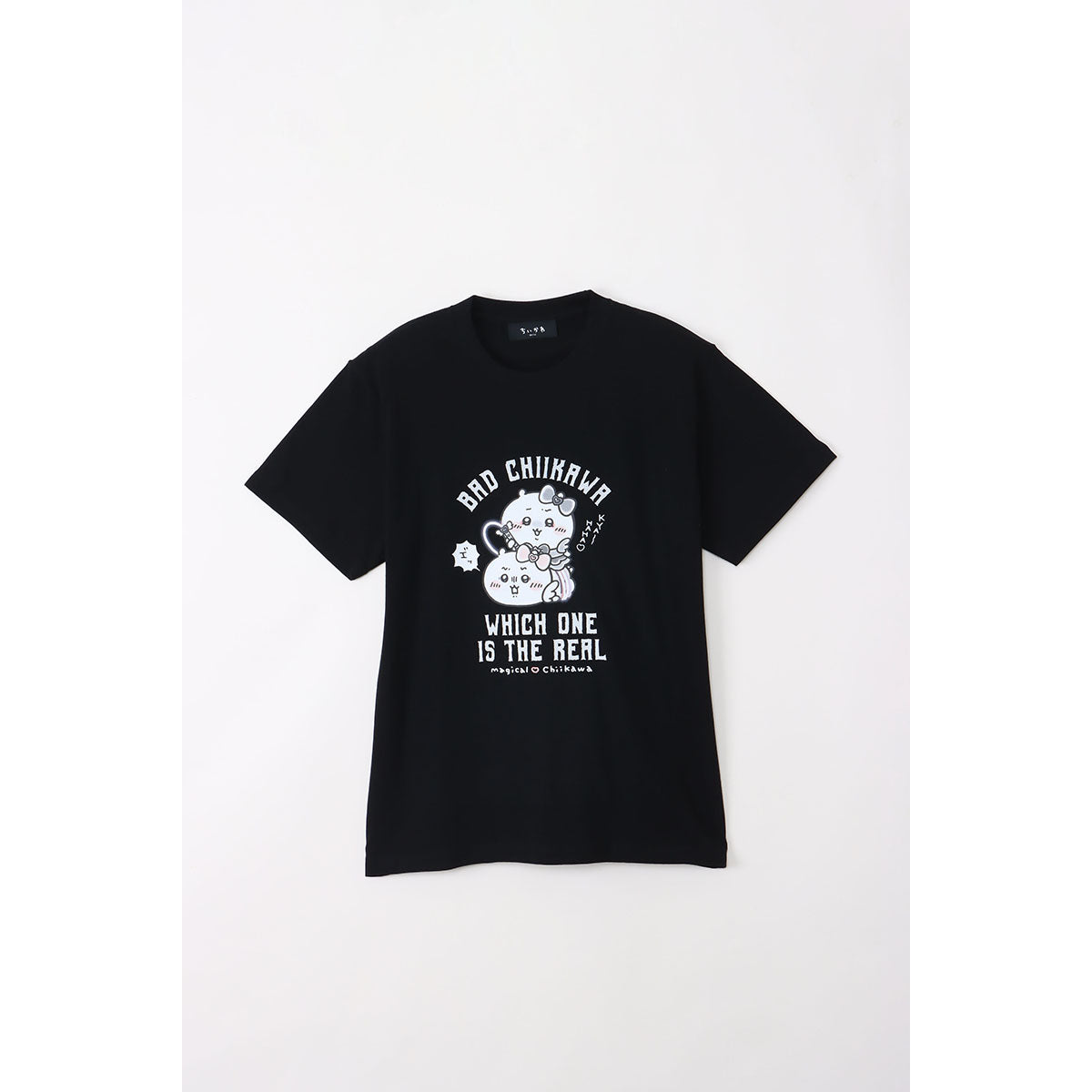 치이카와 매지컬 치이카와 티셔츠 BAD CHIIKAWA 블랙