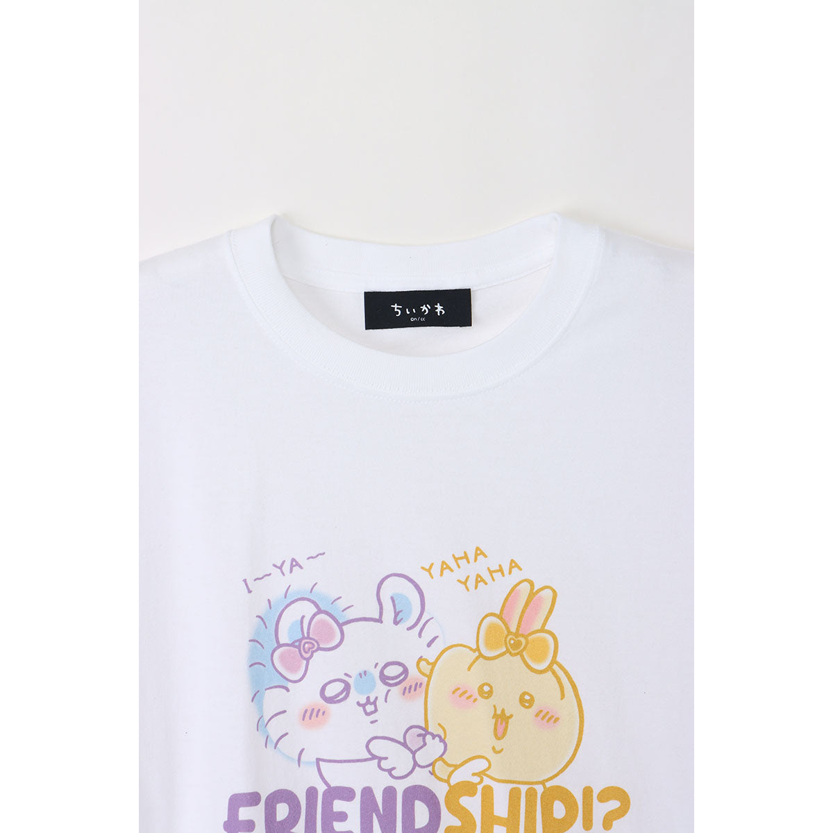 ちいかわ まじかるちいかわ Tシャツ FRIEND SHIP!? ホワイト