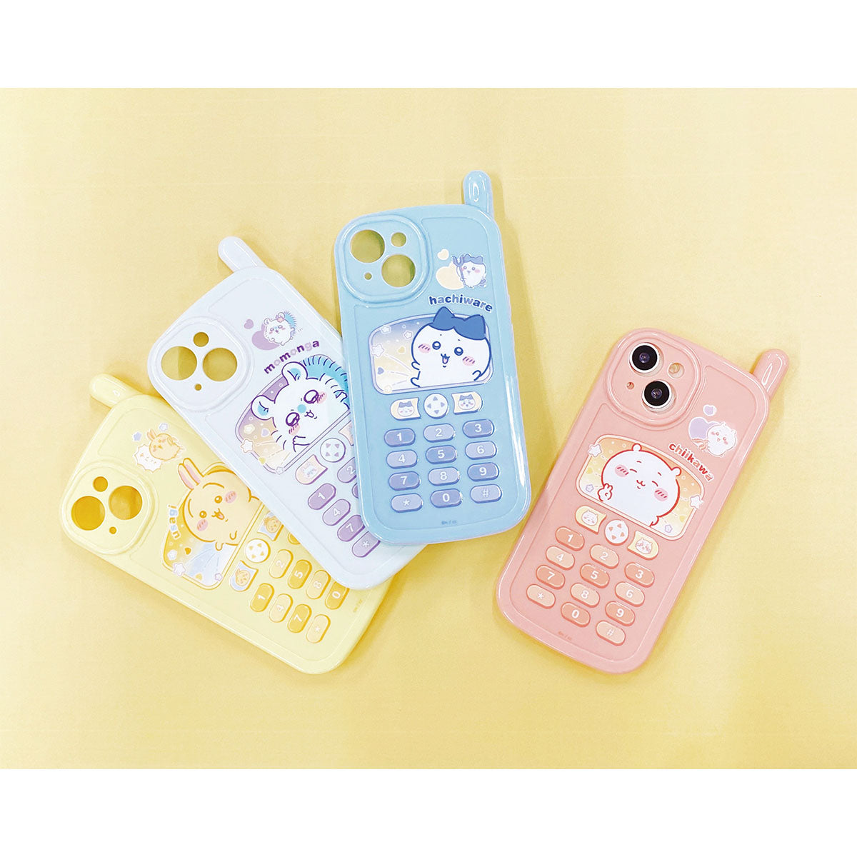 ちいかわ iPhone対応 レトロガラケー風ケース(モモンガ)
