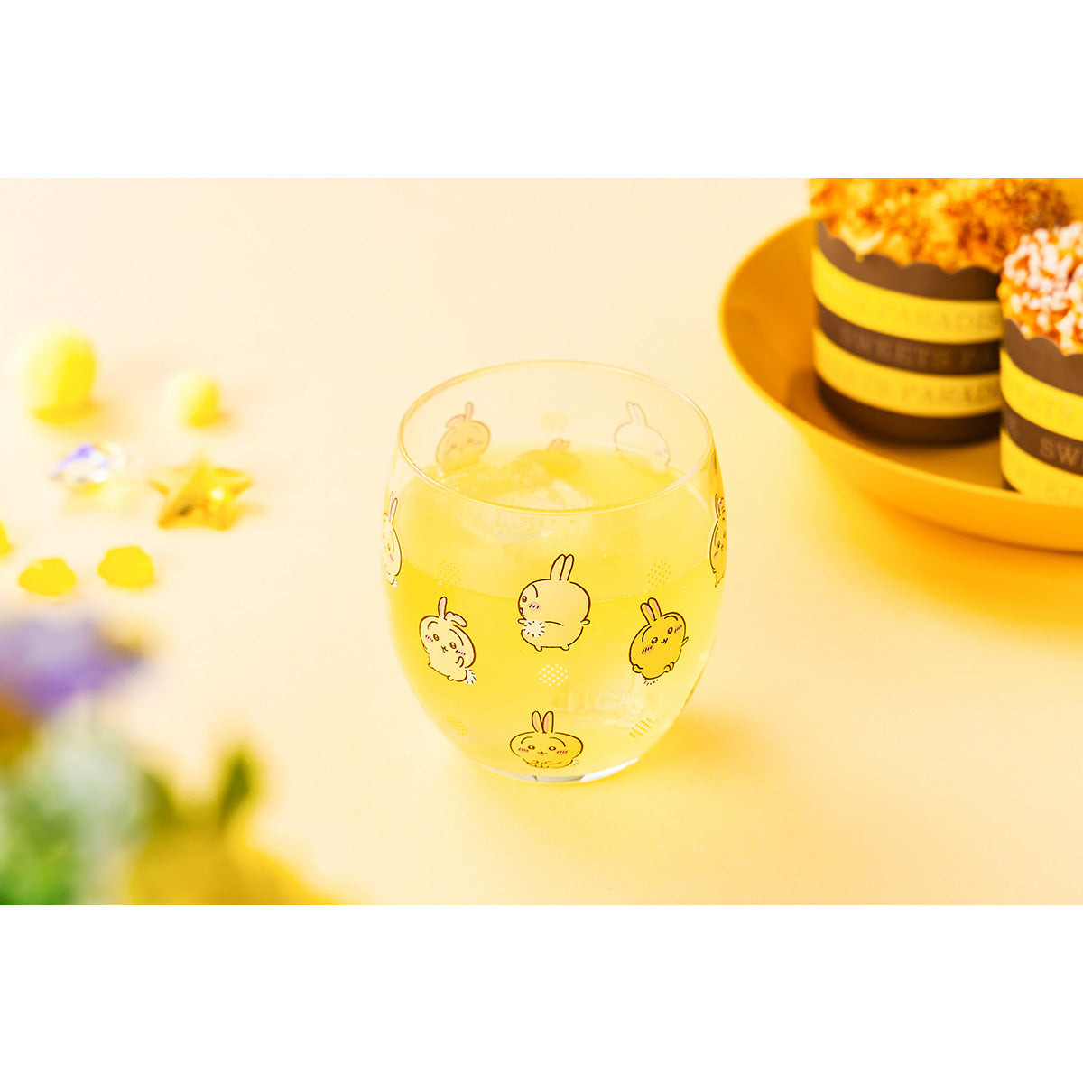 吉伊卡哇 东京特产 玻璃杯(乌萨奇)