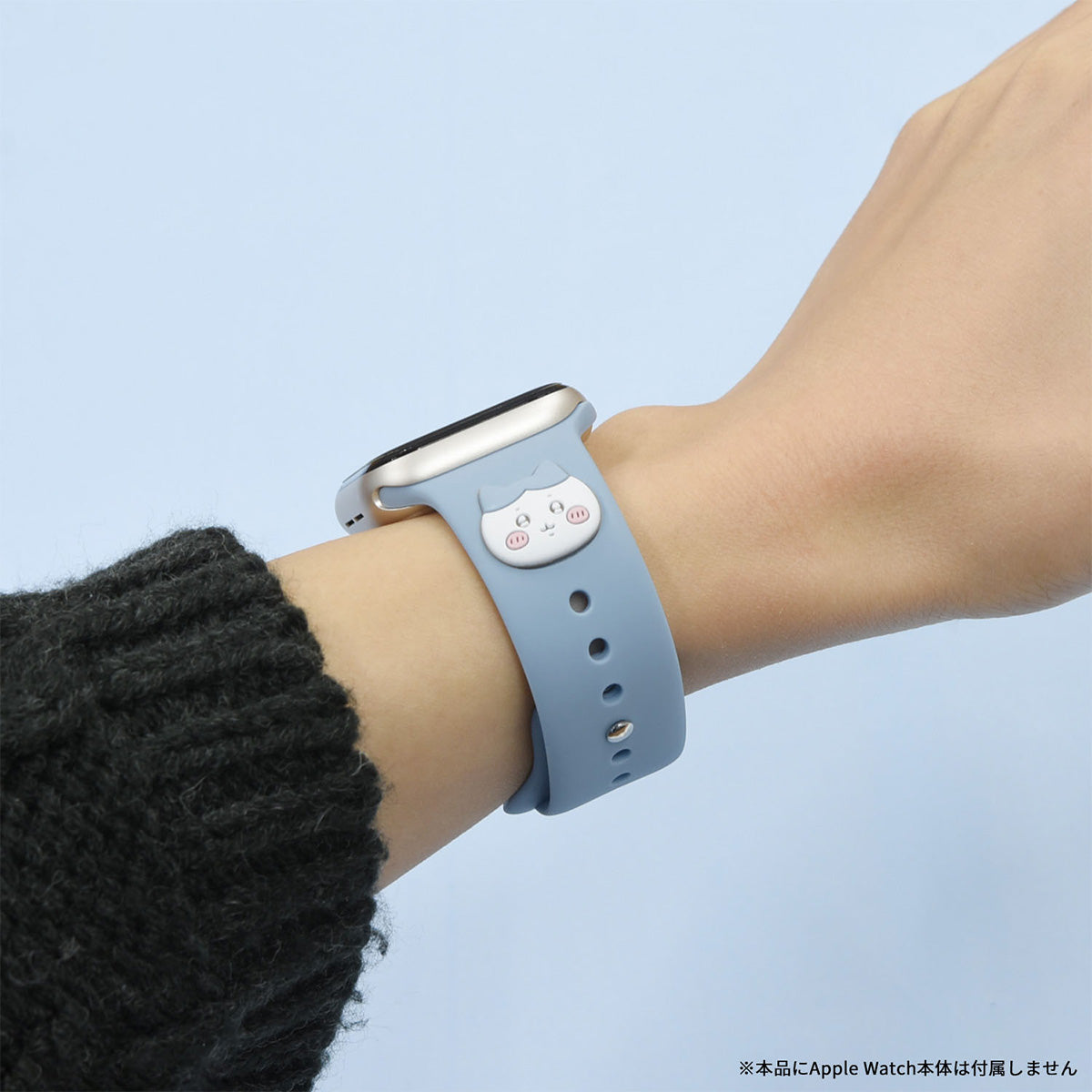 ちいかわ Apple Watch 41/40/38mm対応 シリコンバンド(ハチワレ)