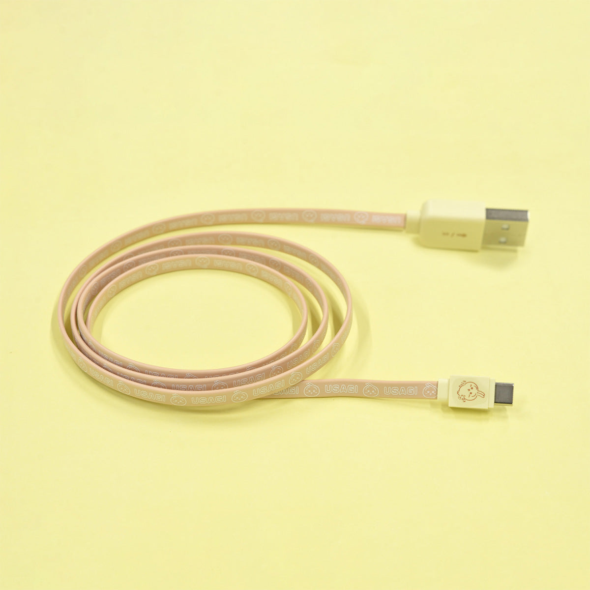 ちいかわ USB Type-C対応 同期&充電ケーブル(うさぎ)