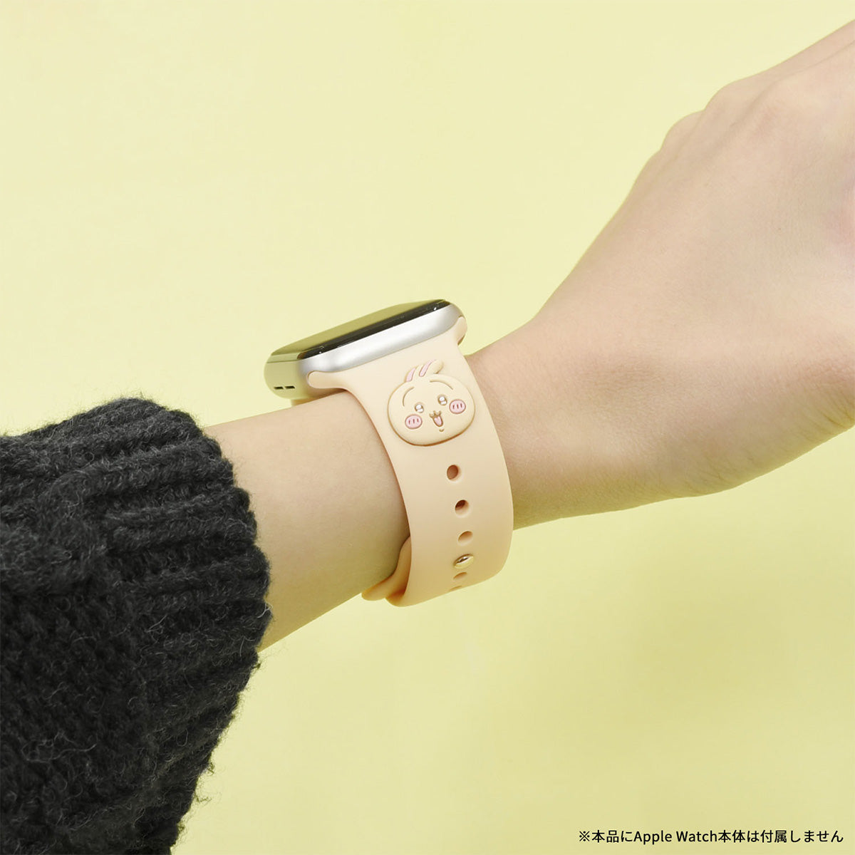 ちいかわ Apple Watch 41/40/38mm対応 シリコンバンド(うさぎ)