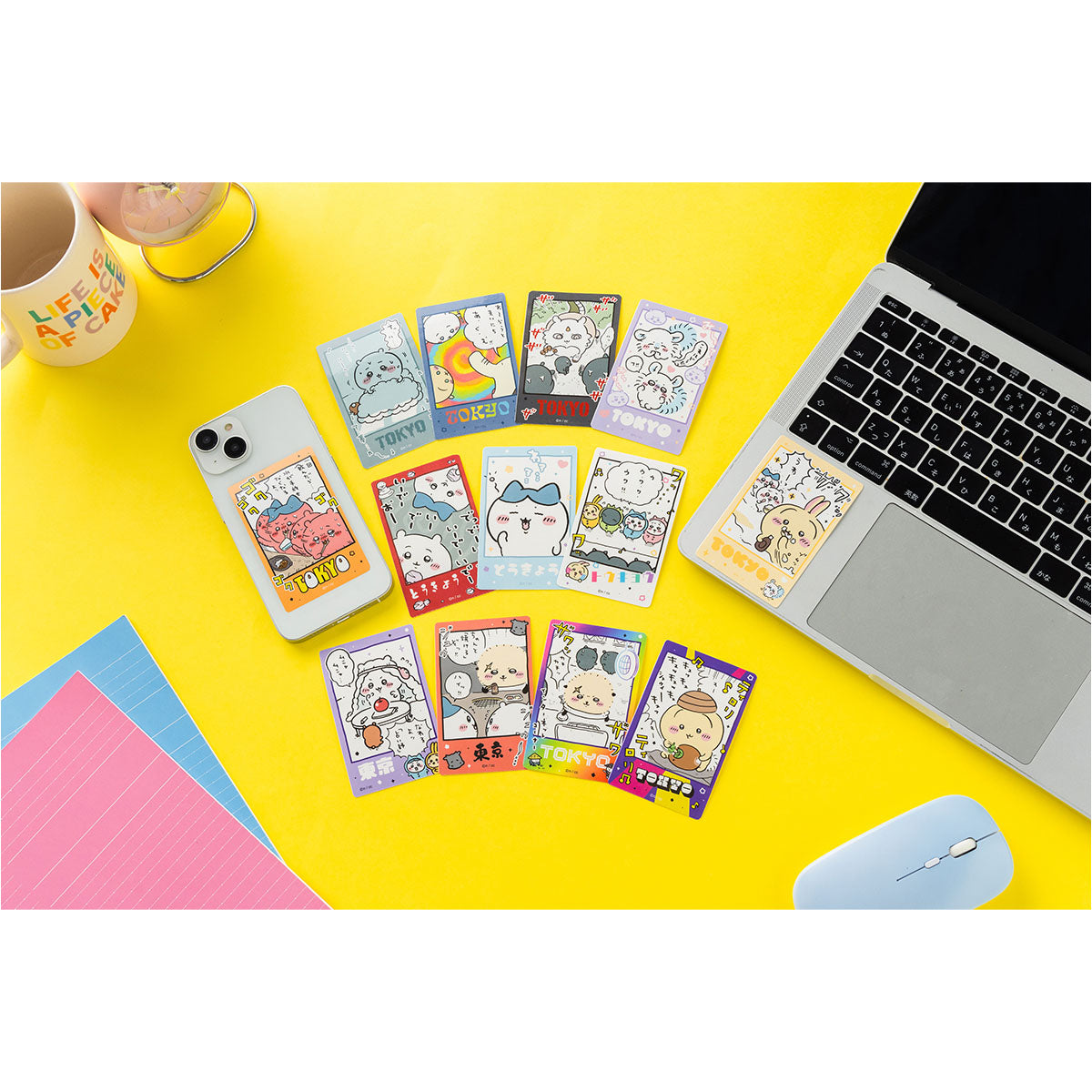 Chiikawa Tokyo Souvenir Smartphone-Size TOKYO Sticker (Chiikawa's Nightmare)