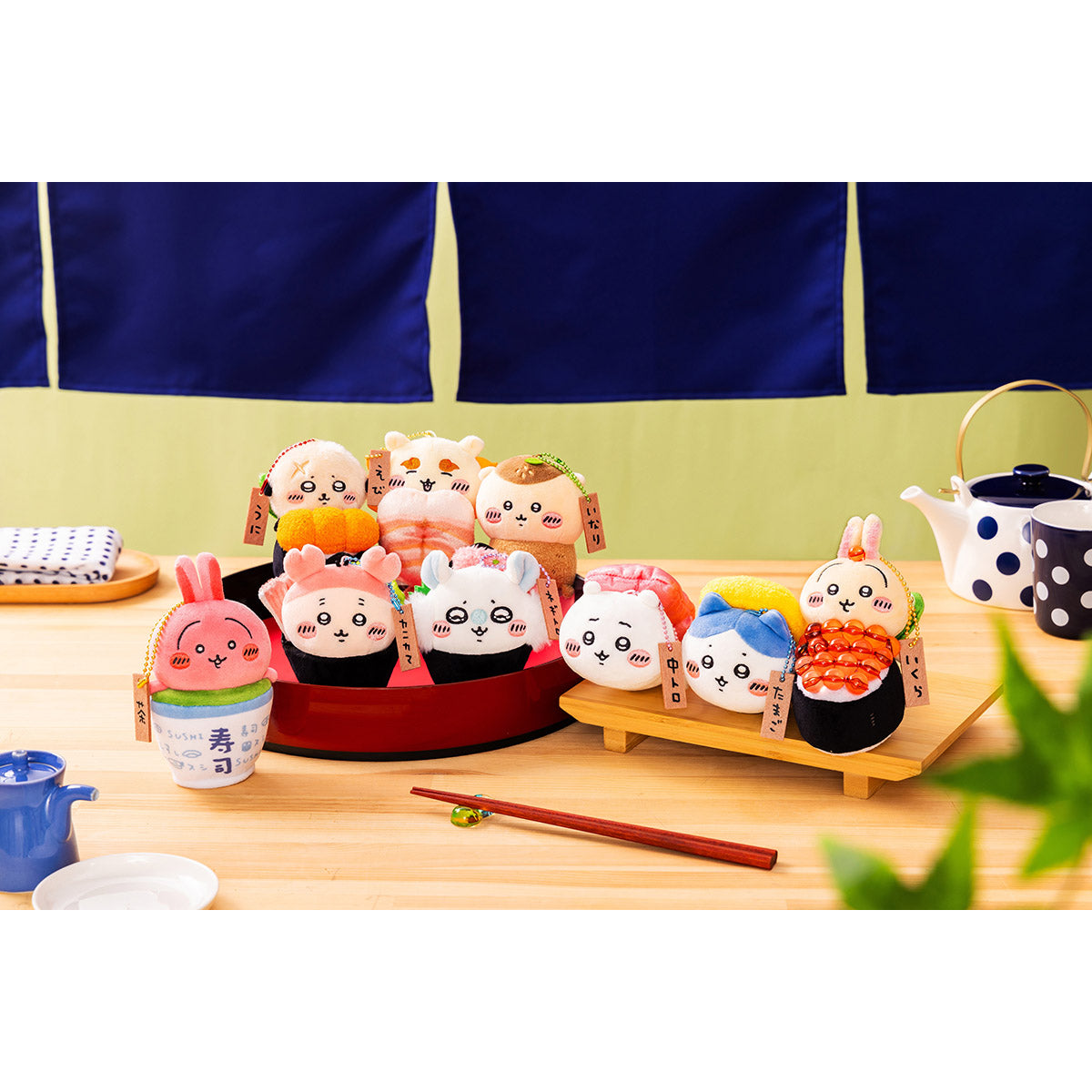 Chiikawa Chiikawa Sushi Mascot (Furuhonya / Imitation Crab)