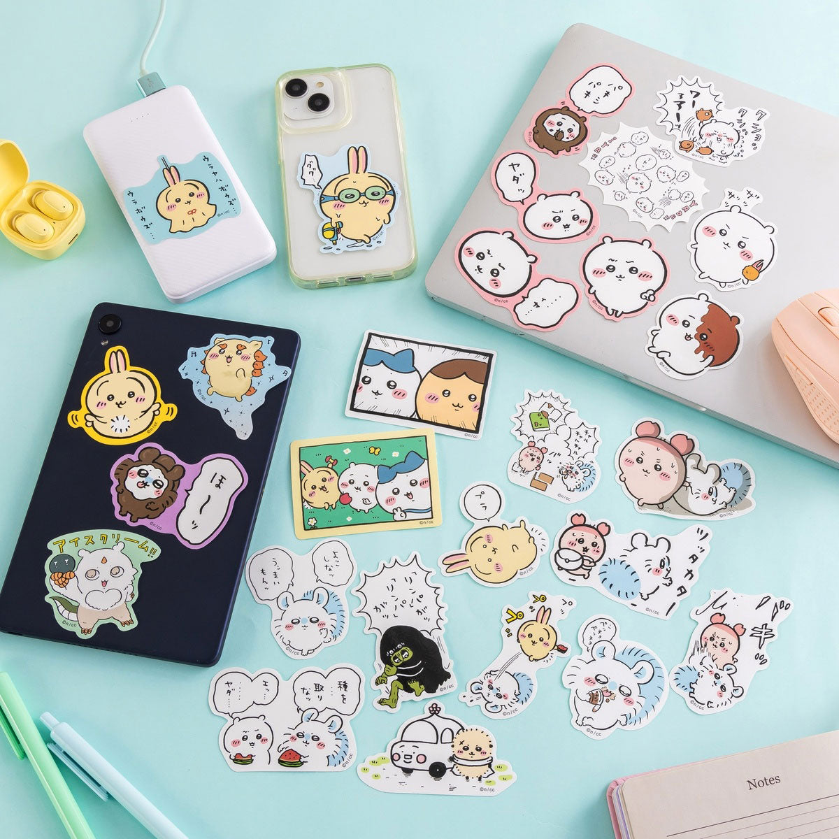 Chiikawa Smartphone-sized Sticker (YADA!! IYA!!)