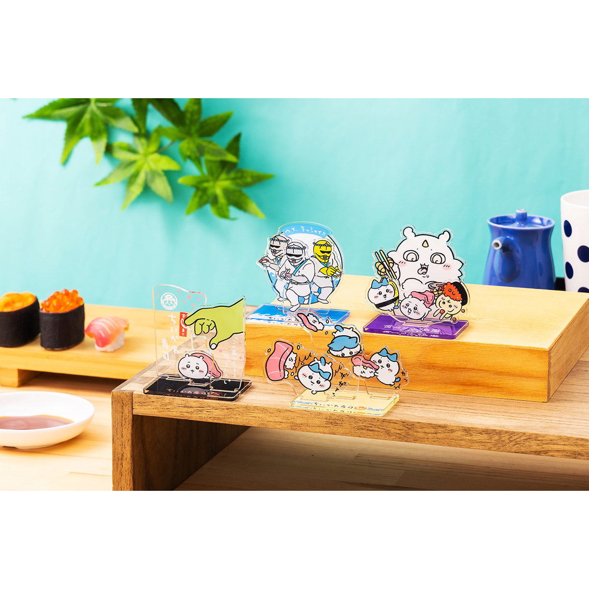 치이카와 치이카와 스시 레이어 아크릴 스탠드 (코케마쿠리 하치와레)