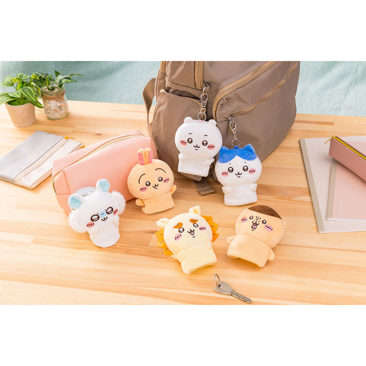 Chiikawa Plush Key Cover (Kurimanju)