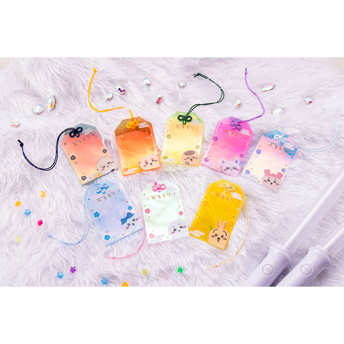 Chiikawa Charm-Type Trading Card Holder (Momonga)