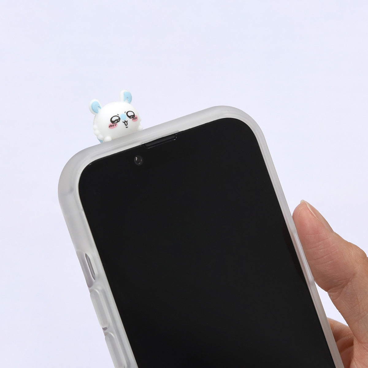ちいかわ フレーム IIIIfit Clear iPhone対応ケース(モモンガ)