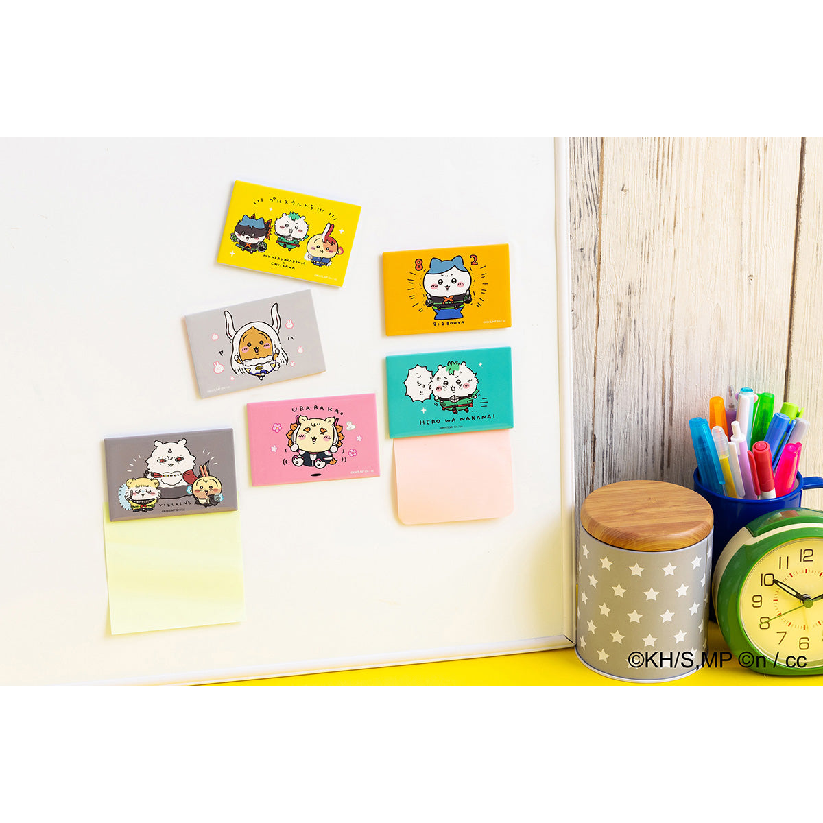 My Hero Academia × Chiikawa Square Magnet (Plus Ultra!!!)