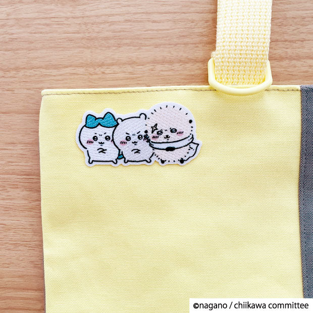 Chiikawa Shishuu Patch University (Chiikawa, Hachiware, and Usagi)