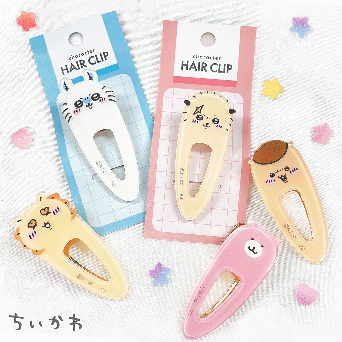 ちいかわ ヘアクリップ(くまポシェット)