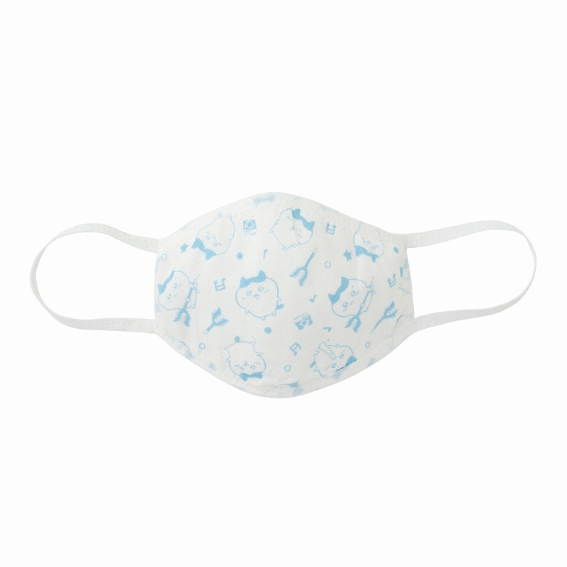 Chiikawa Antibacterial Deodorizing Gauze Mask (Size M) (Hachiware)